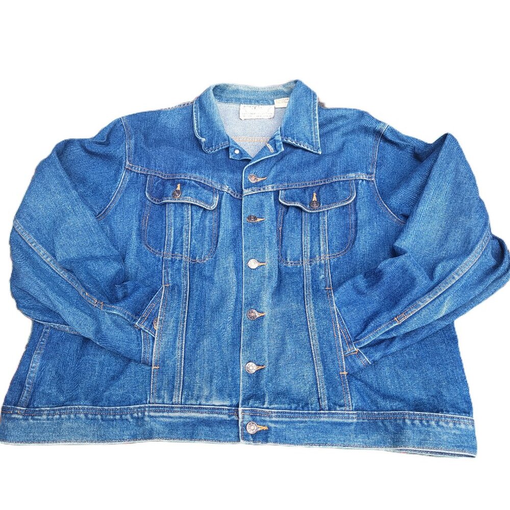 Vintage John Paul Goebel Denim Jean Jacket Size 2XL Denim Jacket